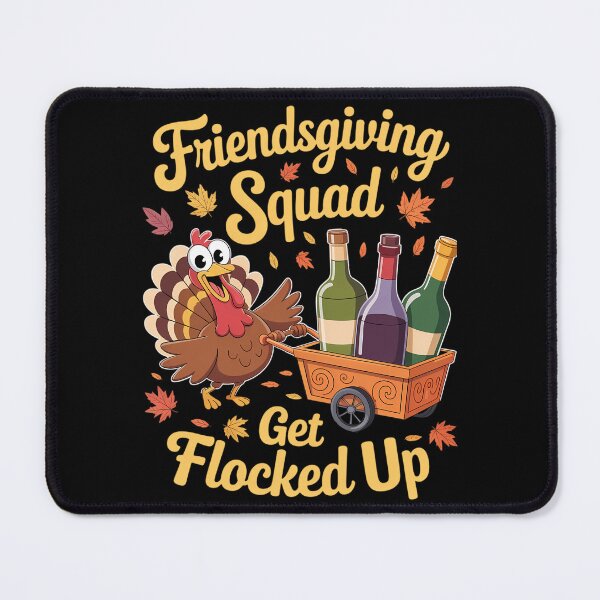 Item preview, Friendsgiving Squad Get Flocked Up designed and sold by brynatshop.