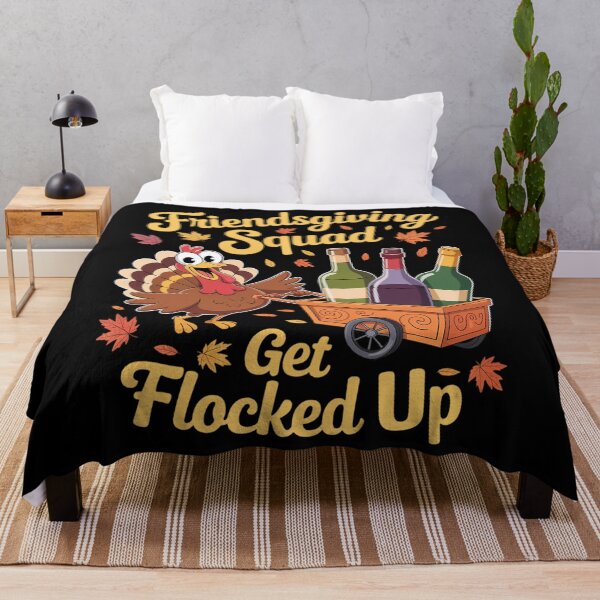 Item preview, Friendsgiving Squad Get Flocked Up designed and sold by brynatshop.
