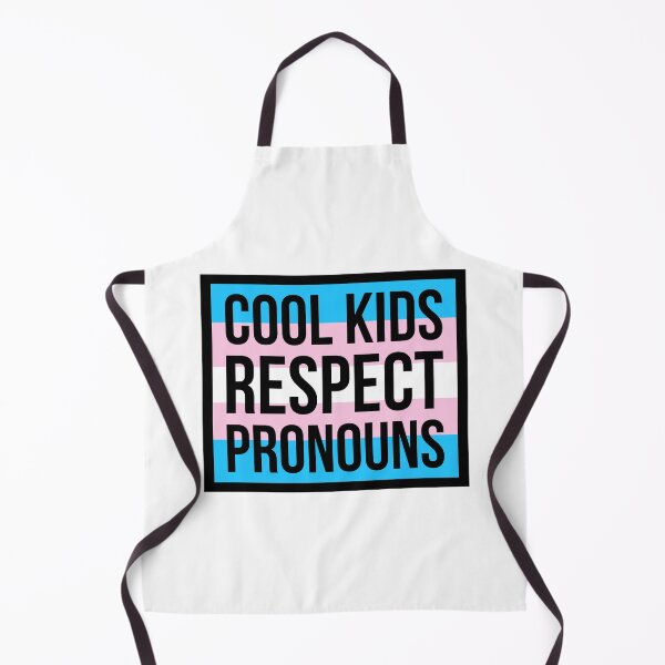 Item preview, Cool kids respect pronouns designed and sold by Rachel the Artist .