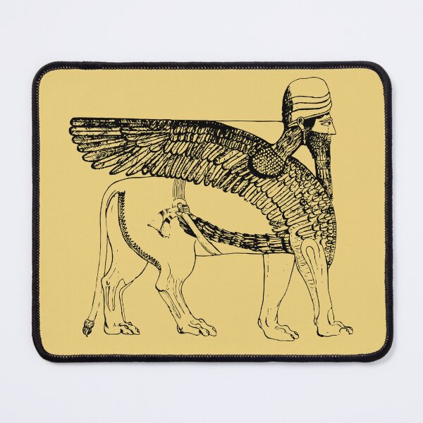 Item preview, Lamassu Sumerian Symbol designed and sold by ViaARTfactory.