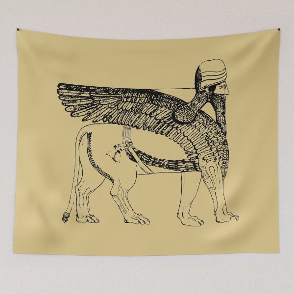 Item preview, Lamassu Sumerian Symbol designed and sold by ViaARTfactory.