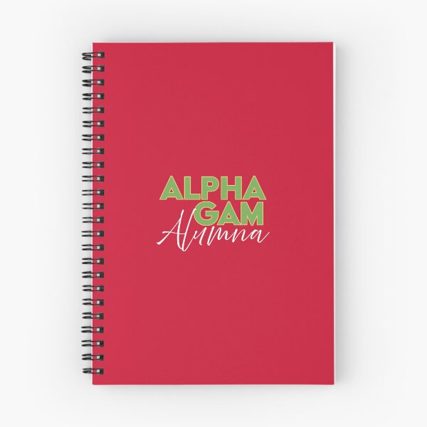 Item preview, Alpha Gam Alumnae Green designed and sold by KLF Creative.