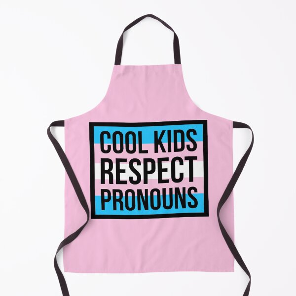 Item preview, Cool kids respect pronouns designed and sold by Rachel the Artist .