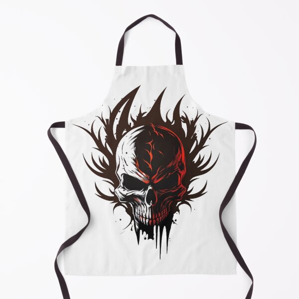 Item preview, Red and White Skull Design designed and sold by Mterry1202.