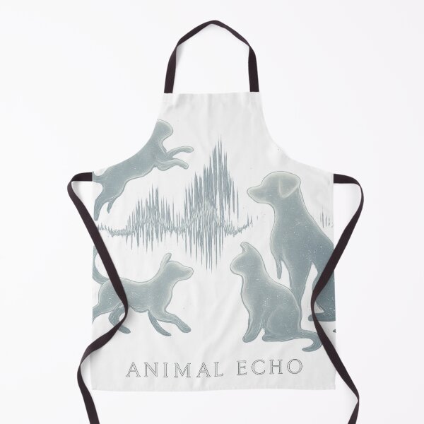 Item preview, Animal Echo – Veterinary Ultrasound Line Badge Tee / Hoodie designed and sold by TONSNAP.