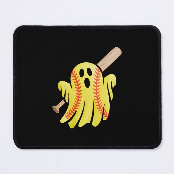 Item preview, Softball Lovers Halloween Ghost Cute designed and sold by aidenpier.
