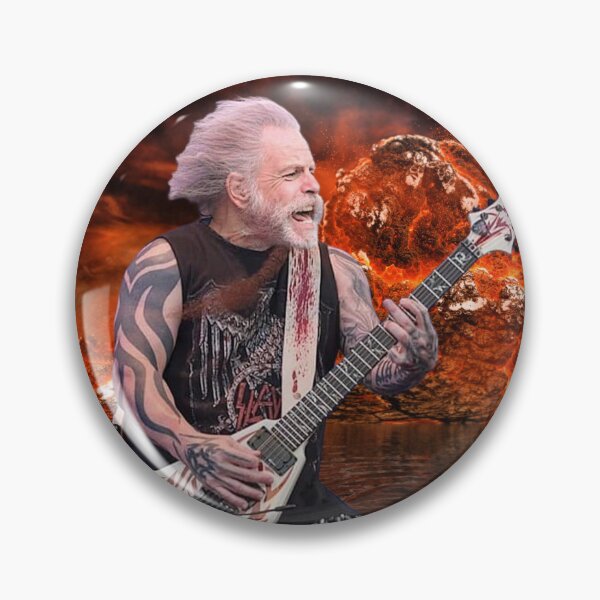 Item preview, Bob Weir Goes Metal Sticker – Shredding the Dead in Full Thrash Mode designed and sold by joshferatu.