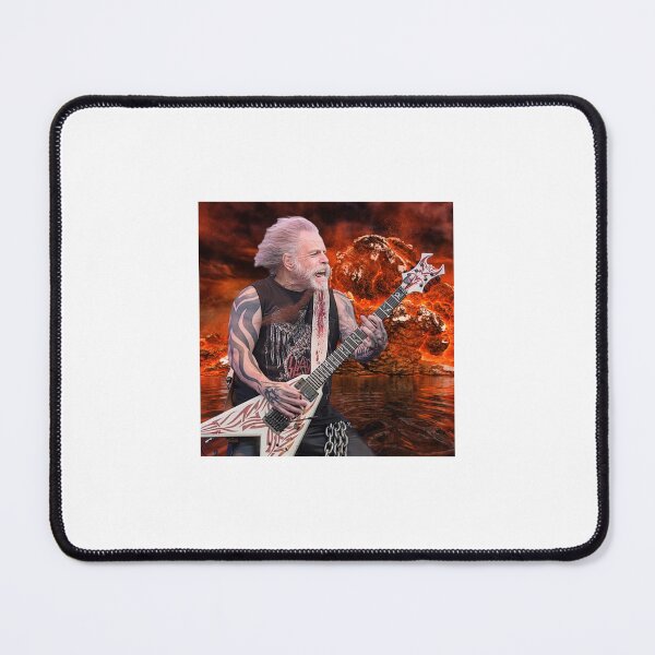 Item preview, Bob Weir Goes Metal Sticker – Shredding the Dead in Full Thrash Mode designed and sold by joshferatu.