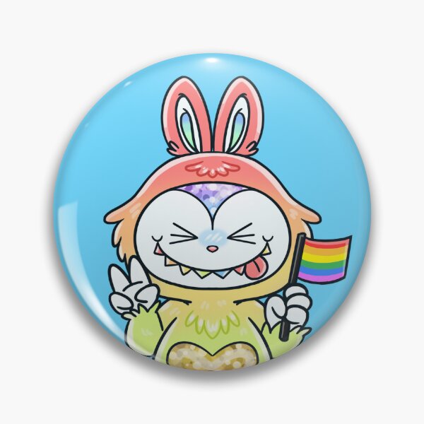 Item preview, Pride Lafufu Monster designed and sold by Cat Bedell.
