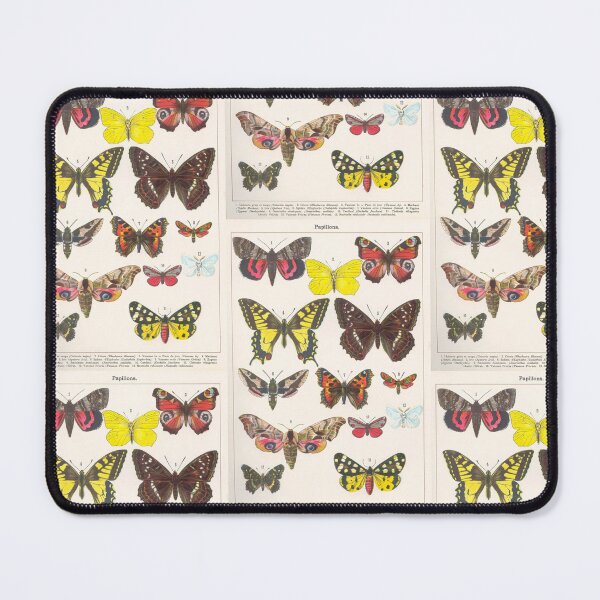 Item preview, Papillon  Vintage French Butterfly Chart by Adolphe Millot designed and sold by TeeARTHY.