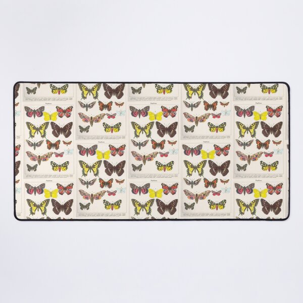 Item preview, Papillon  Vintage French Butterfly Chart by Adolphe Millot designed and sold by TeeARTHY.