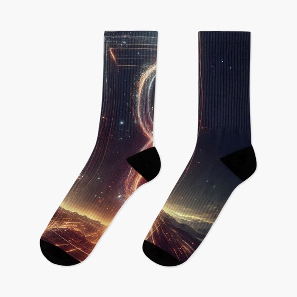Item preview, A cosmic portal with a glowing infinity symbol designed and sold by The Cosmic Nexus.