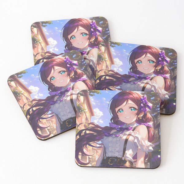 Item preview, Toujou Nozomi Tojo Love Live Anime Purple Plaid Street Smile Cute designed and sold by earlobejerk.