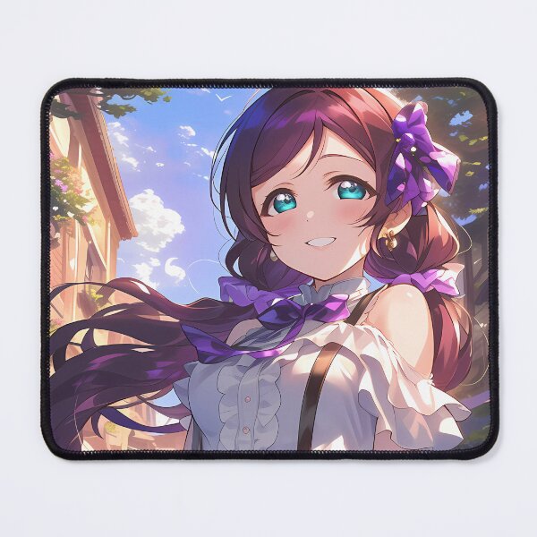 Item preview, Toujou Nozomi Tojo Love Live Anime Purple Plaid Street Smile Cute designed and sold by earlobejerk.