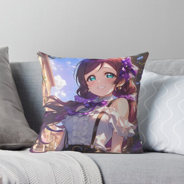 Item preview, Toujou Nozomi Tojo Love Live Anime Purple Plaid Street Smile Cute designed and sold by earlobejerk.