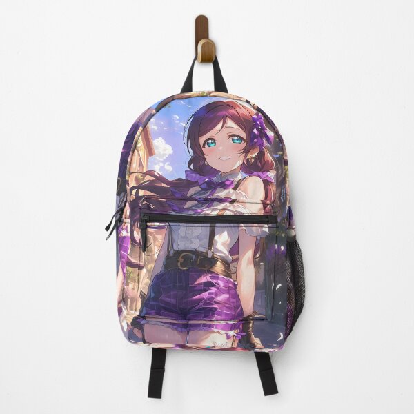 Item preview, Toujou Nozomi Tojo Love Live Anime Purple Plaid Street Smile Cute designed and sold by earlobejerk.