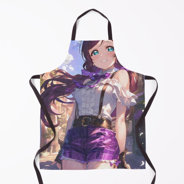 Item preview, Toujou Nozomi Tojo Love Live Anime Purple Plaid Street Smile Cute designed and sold by earlobejerk.