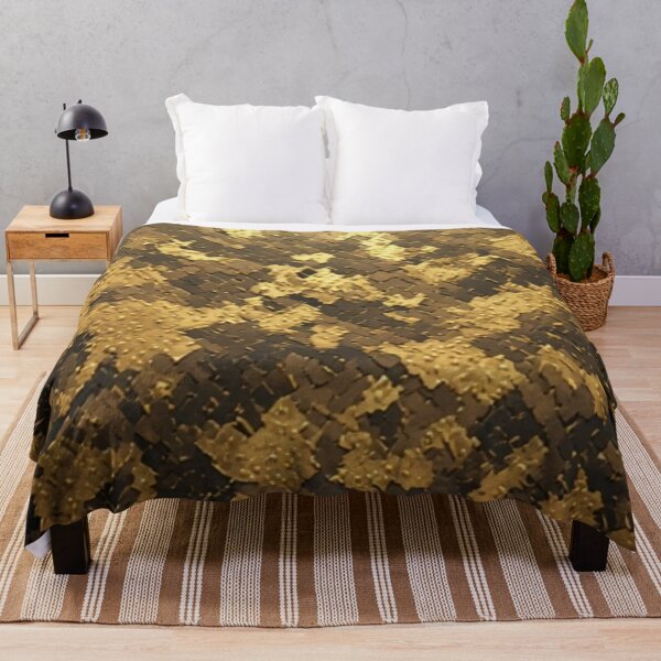 Aperçu de l'œuvre AI Gold Flake - Camouflage créée et vendue par PatriotsTrades.