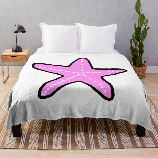Item preview, Pink Starfish Cartoon Ocean Sea Art designed and sold by ha11e11.