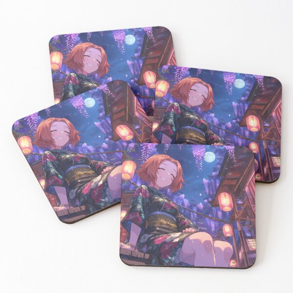 Item preview, Orange Pekoe Girls und Panzer Anime Floral Yukata Festival designed and sold by earlobejerk.
