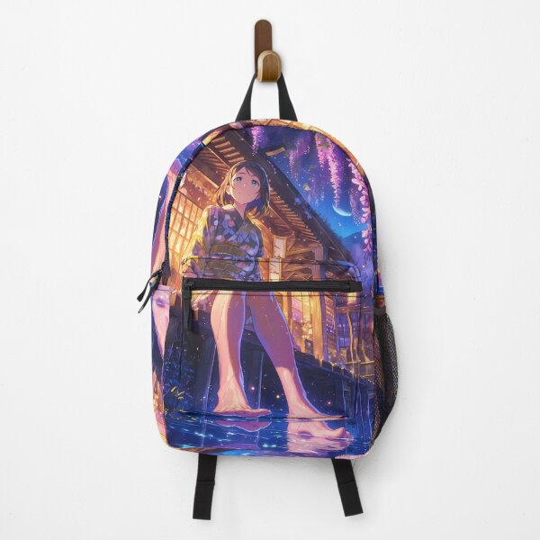 Item preview, Sinon Sword Art Online Anime Blue Yukata Festival Reflection designed and sold by earlobejerk.