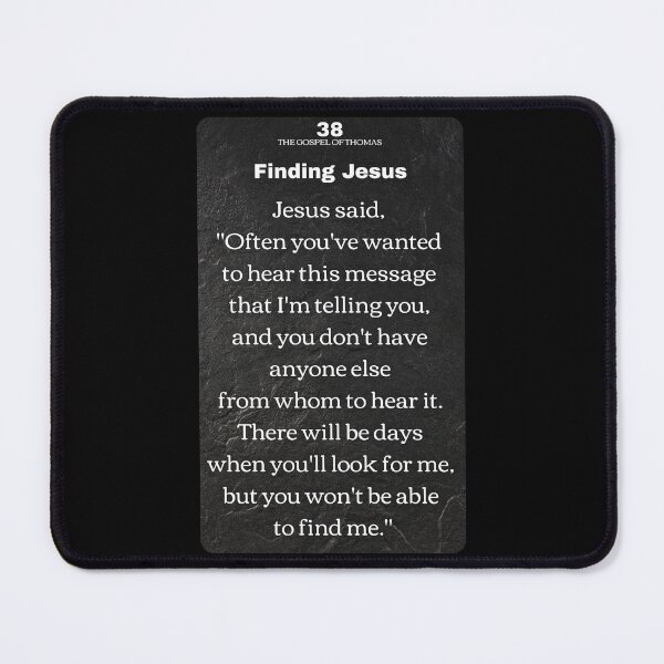 Item preview, Finding Jesus. The Gospel of Thomas. designed and sold by SimplerrrHQ.