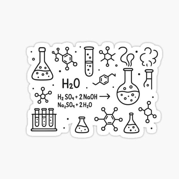 Item preview, chemistry illustration designed and sold by optimusprime39.