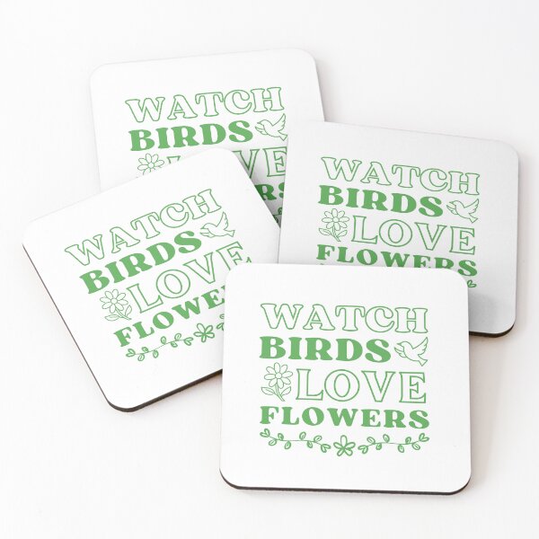 Item preview, Watch Birds Love Flowers designed and sold by Go Karillo.