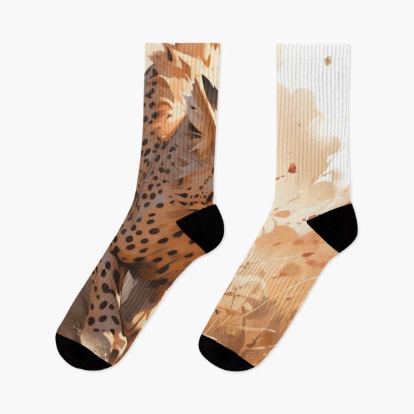 Item preview, Cheetah Charging Forward in Intense Wildlife Speed Art designed and sold by PaintbrushPlace.