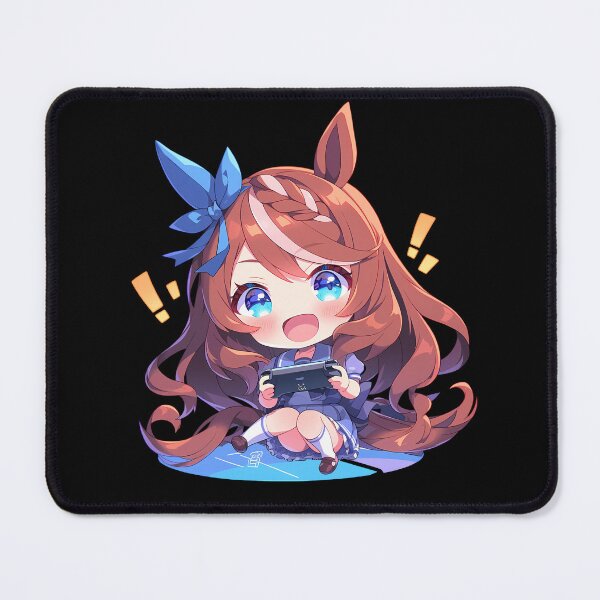 Item preview, Super Creek Uma Musume Yui Princess Connect Game Chibi Gamer Cute designed and sold by earlobejerk.