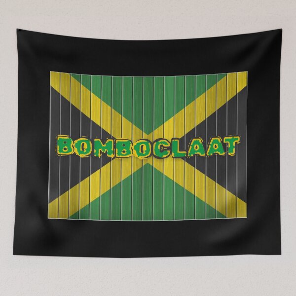 Item preview, Jamaican Flag Bomboclaat designed and sold by UNK-Fatigues.