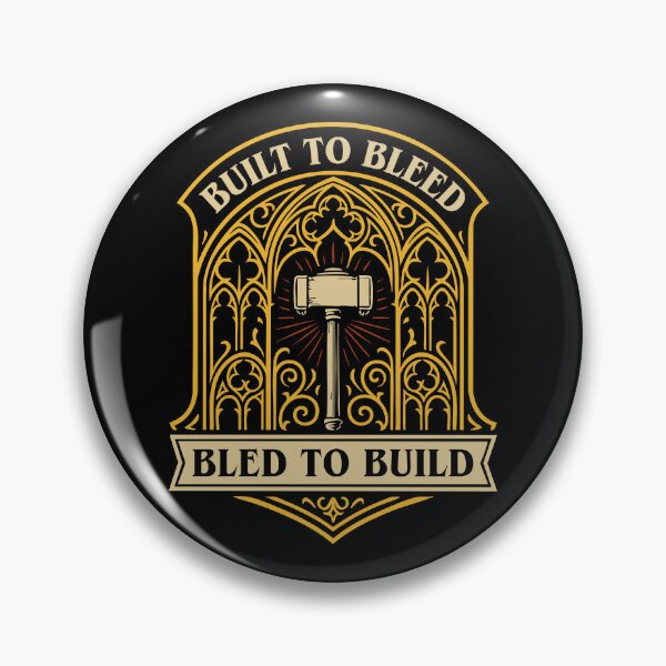 Item preview, Built To Bleed Bled To Build Wargaming designed and sold by pixeptional.