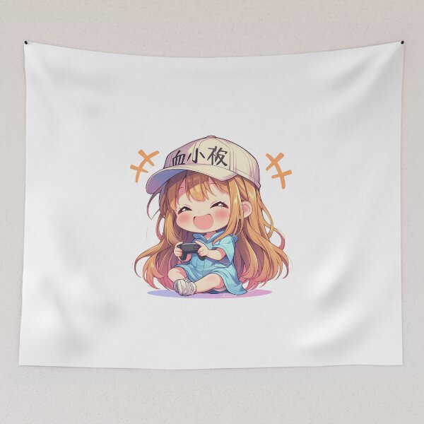Item preview, Platelet Cells Work Anime Surtr Arknights Game Chibi Gamer Adorable designed and sold by earlobejerk.