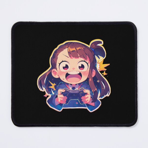 Item preview, Atsuko Kagari Little Witch Yuki Nagato Haruhi Suzumiya Anime Chibi Gamer designed and sold by earlobejerk.