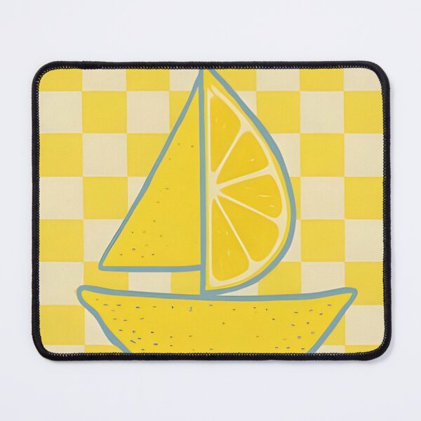 Item preview, Portofino Italy Lemon Sailboat Sticker – Retro Style Coastal Design designed and sold by FestivityFinds.