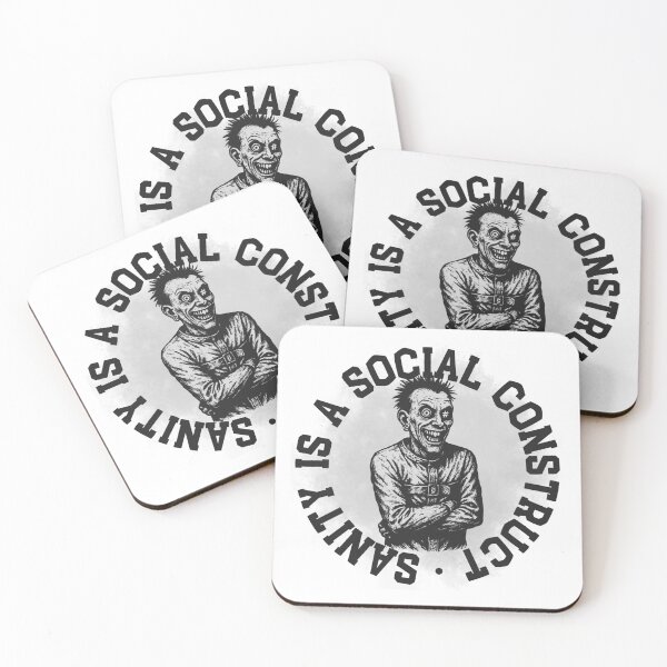 Item preview, Sanity is a Social Construct Mental Asylum designed and sold by UNK-Fatigues.