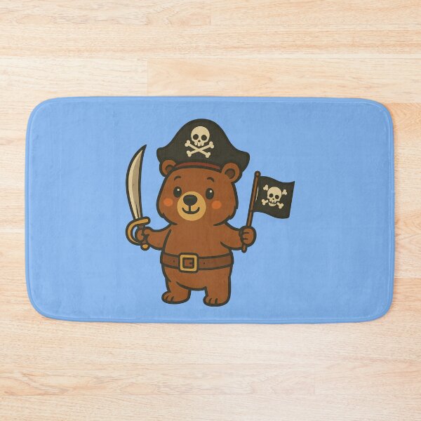 Item preview, Adorable Pirate Bear designed and sold by k3rstman1.