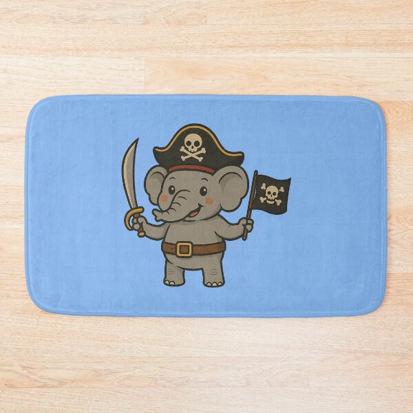 Item preview, Adorable Pirate Elephant designed and sold by k3rstman1.
