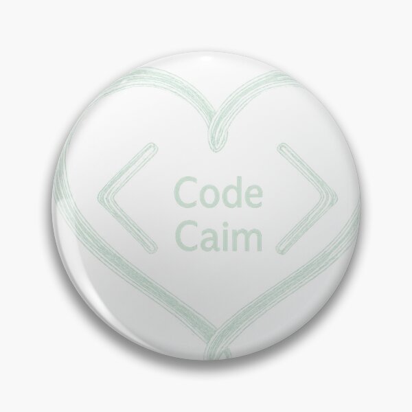 Item preview, Code Calm – Minimal Coder Badge Tee designed and sold by TONSNAP.