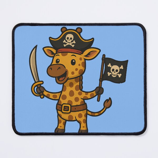 Item preview, Adorable Pirate Giraffe designed and sold by k3rstman1.