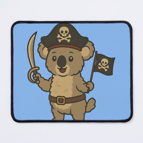Item preview, Adorable Pirate Koala designed and sold by k3rstman1.