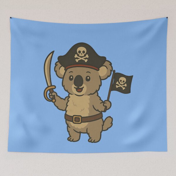 Item preview, Adorable Pirate Koala designed and sold by k3rstman1.