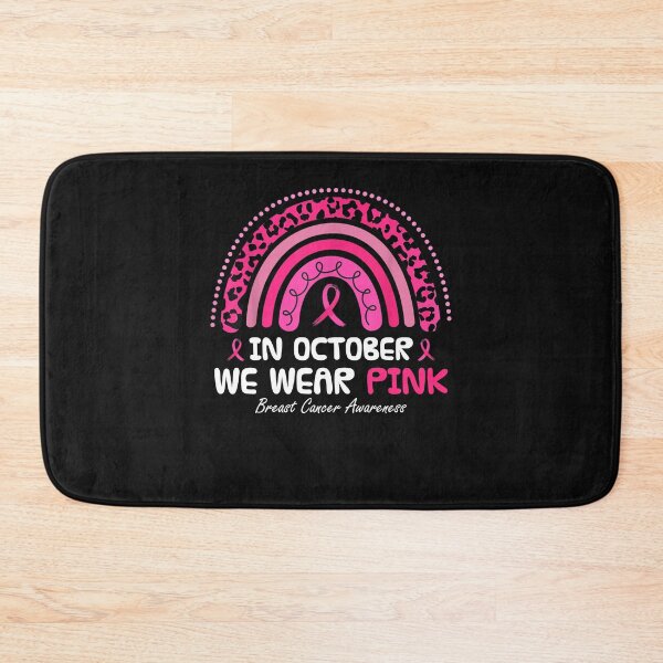 Item preview, In October We Wear Pink Breast Cancer Awareness Rainbow designed and sold by facegm.