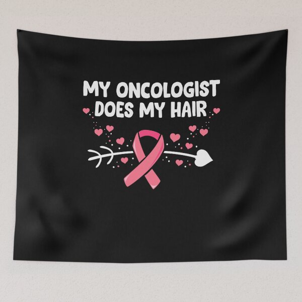 Item preview, My Oncologist Does My Hair Shirt Breast Cancer Awareness designed and sold by facegm.