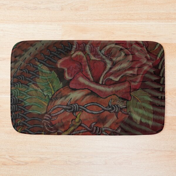 Item preview, BARBWIREROZE designed and sold by STUDIOTHREE13.