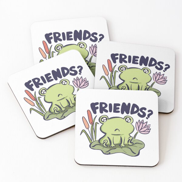 Item preview, Wanna be friends? designed and sold by Whimsical Wenli.