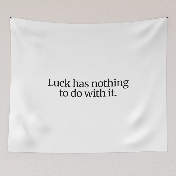 Item preview, Luck has nothing to do with it.  designed and sold by CharmStudio.