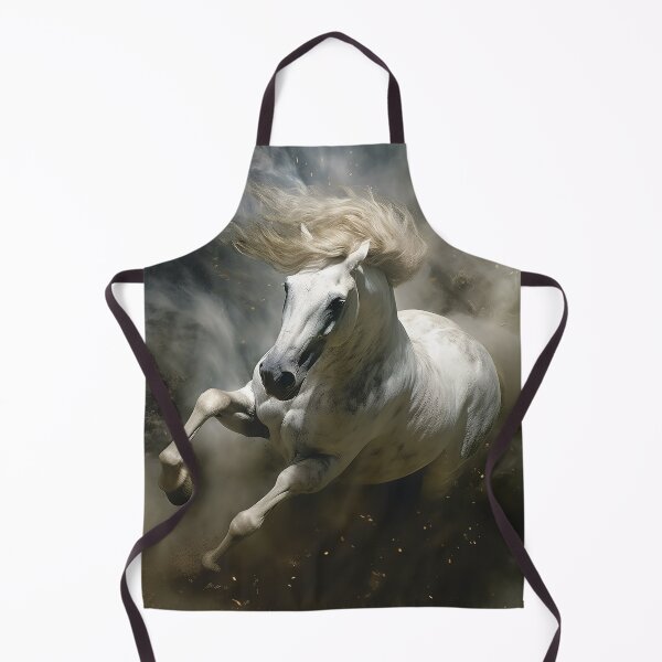 Item preview, White Stallion in the Dark Sky designed and sold by CritterWisdom.
