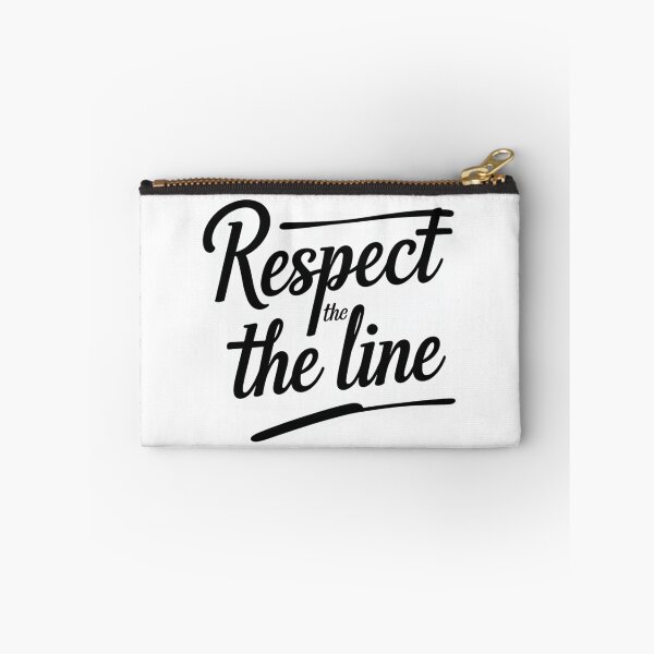 Item preview, Respect the Line – Simple Quote on Boundaries and Respect designed and sold by Irene Catchmind.
