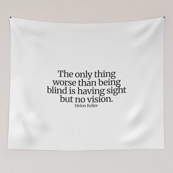 Item preview, Helen Keller Quote designed and sold by CharmStudio.